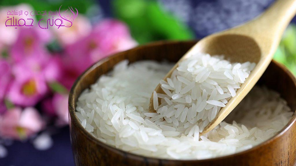 فوائد ماء الأرز للوجه